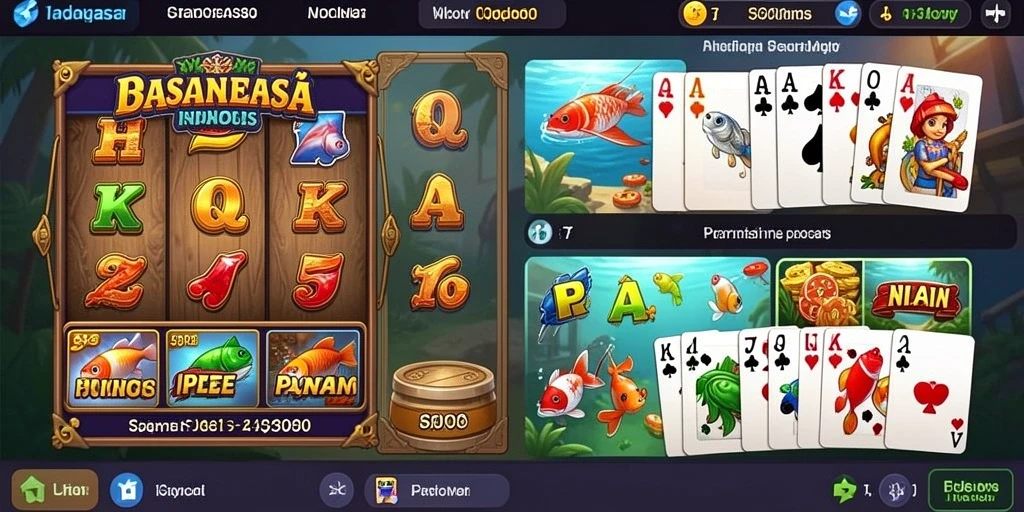 Tangkapan layar dari mode multi-pemain yang kompetitif.