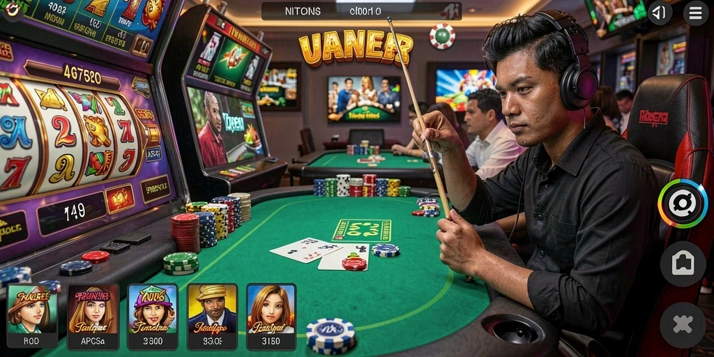 Screenshot menunjukkan fitur kustomisasi karakter yang menarik.