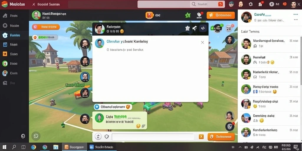 Momen seru saat bermain dalam mode multiplayer.