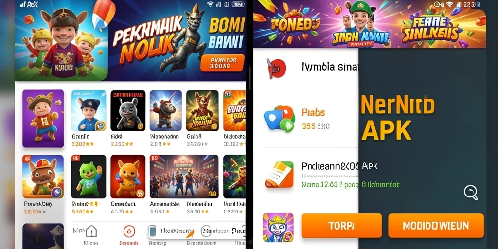 Mode permainan yang beragam dan menantang.