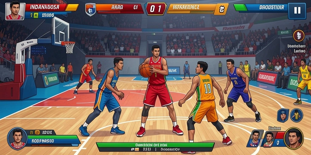 Fitur multiplayer yang memungkinkan bersaing dengan teman.
