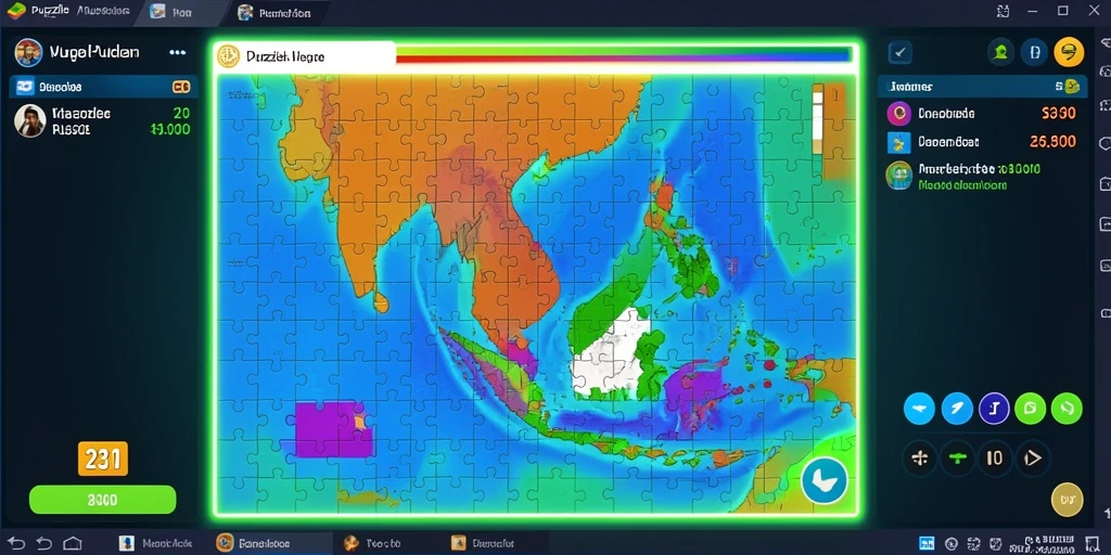 Beragam level dengan tantangan yang menarik.