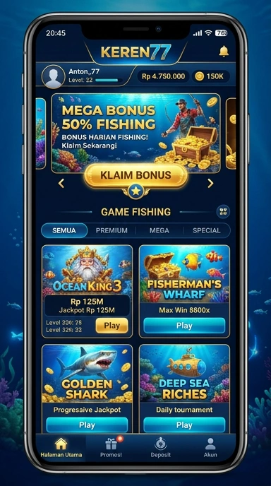 keren77 — layar beranda